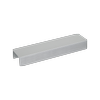 Lugna 148 x 36 x 20mm Silver Door and External Drawer Handle