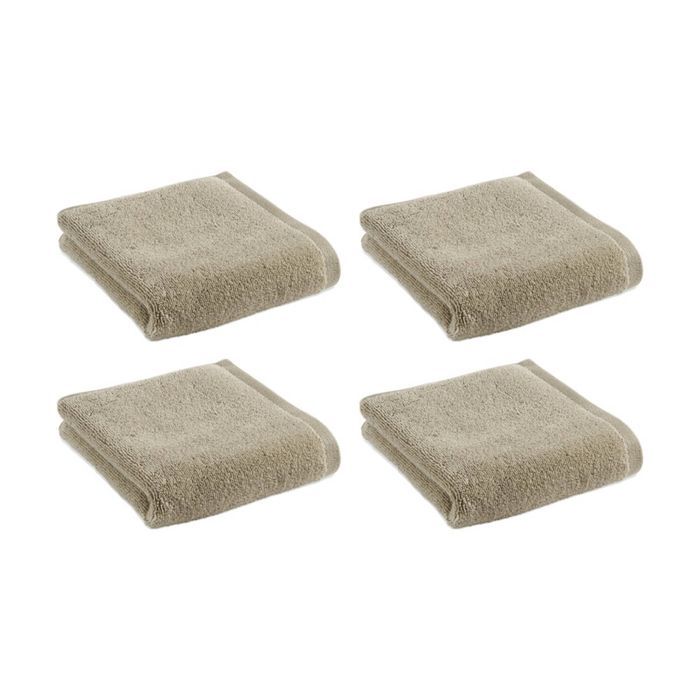 4PK Christy Cirrus Hand Towel Combed Cotton 450GSM Fast Drying Latte
