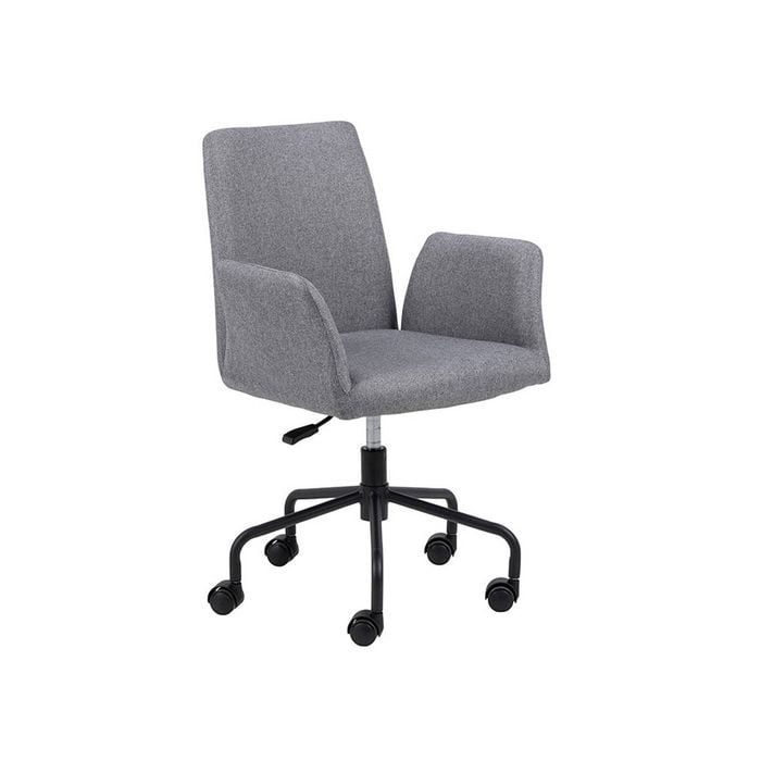 Modern Furniture ISLA Office Chair - Light Grey & Black