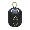 Laser Mini Bluetooth Speaker Fabric Portable (Black)
