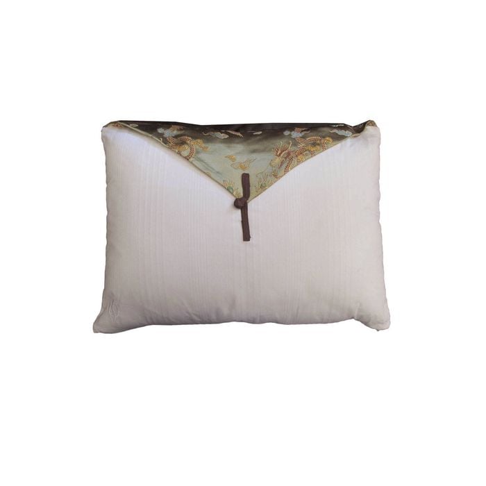 Orient Sense Jing Pistachio Dragon Jacquard Cushion