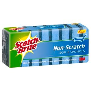 3M™ Scotch Brite® Non Scratch Scrub Sponge - 8 Pack