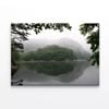 Lake with Mountains  Print 100% Australian Made 120 x 90cm  (Stretched)