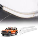 White Rear Bumper Corner Cover Trim for GWM Tank 300 Tank300 2023-2024 Decorative Panel