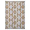 Natural Handwoven Jute Rug-Toulon 1132-Natural/Ivory-110x160cm