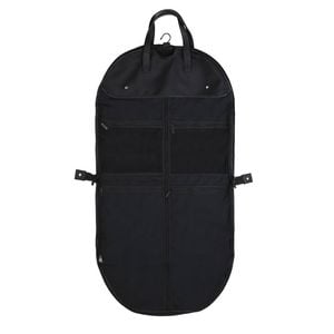 Kate Hill Travelling Garment Bag w/ Hanging Hook & Pockets 53x53x1cm Black
