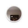 P&P Silver Round LED Mirror Anti Fog Backlit Touch Bathroom Vanity Light