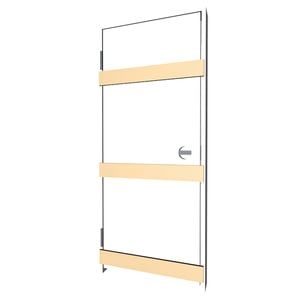 Hume 2040 x 820 x 35mm Internal Door Primed MDF Prehung H&L RH H50