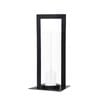 Ssh Collection Toren 41cm Tall Hurricane Lamp - Matte Black