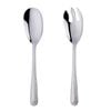 Anygleam Silver Giant Spoon And Fork Set - 2pcs Steel