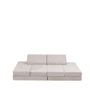 All 4 Kids Ollie 10 Pcs Modular Play Couch Set - Cream