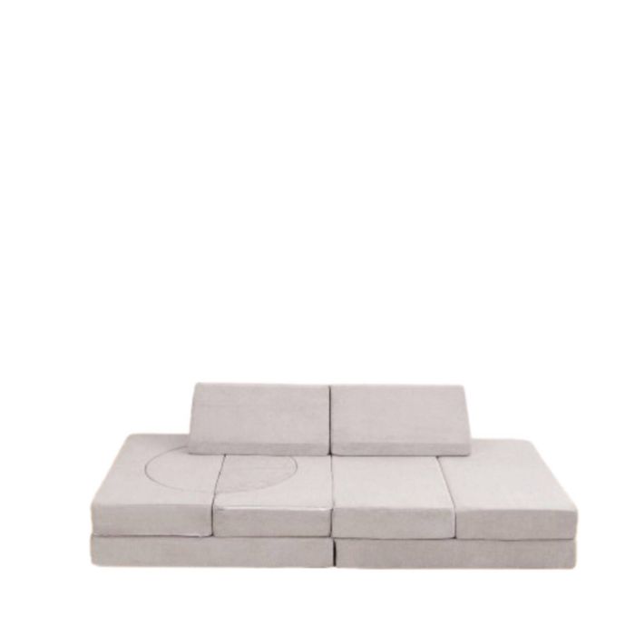 All 4 Kids Ollie 10 Pcs Modular Play Couch Set - Cream