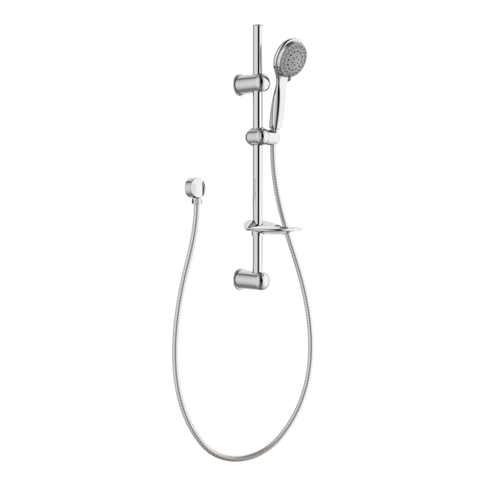 Estilo WELS 3 Star 9L/min Chrome 3 Function Rail Shower Set