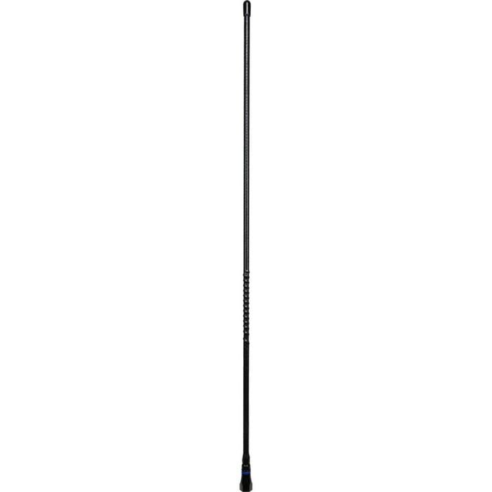 GME UHF CB Heavy Duty Fibreglass 6.6dBi Antenna Whip 64cm Black