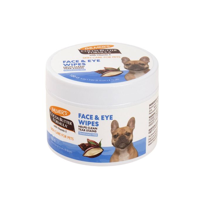 Palmer's for Pets Facial Cleansing Pads with Cocoa Butter - 100 Pack