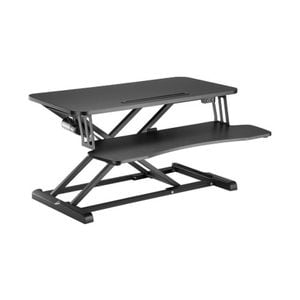 Brateck Cost-effective Electric X-lift Desk Converter 615x800x156~480mm Up To 20kg (ls)