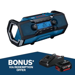 Bosch 18V Professional Bluetooth Worksite Radio 06014A3040 - Skin Only 