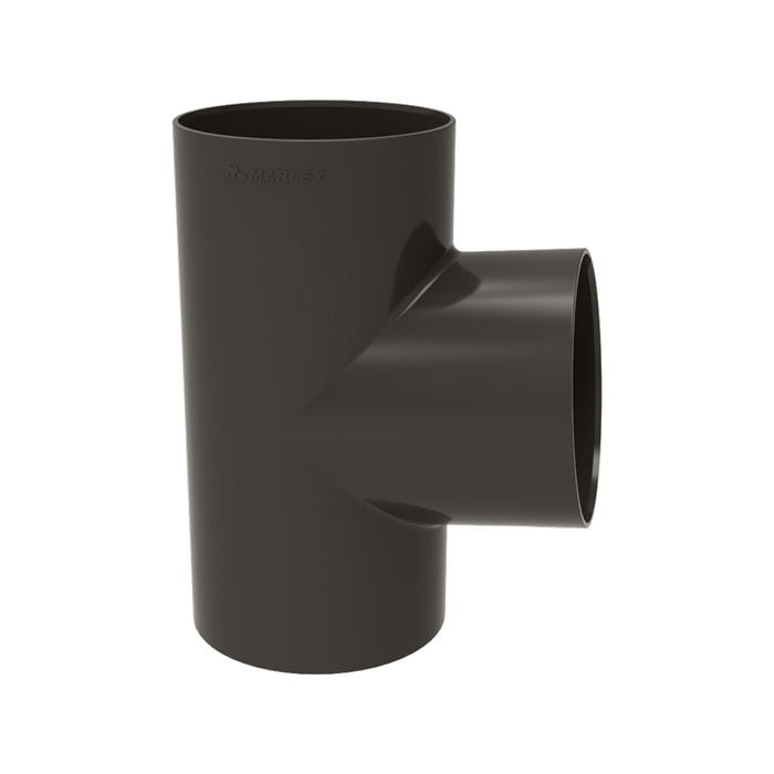 Marley 95° 80mm Flaxblack Junction