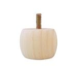 Adoored 47mm Pine Ball Furniture Leg