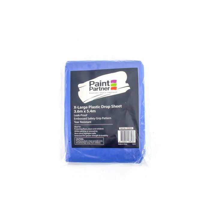 Paint Partner 3.6 x 5.4m Extra Large Heavy Duty Drop Sheet