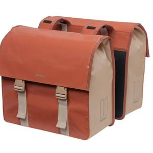 Basil Urban Load Double Pannier Bag 48-53 Litres Red Red
