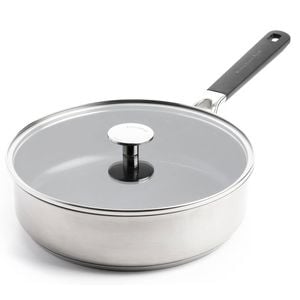 KitchenAid Classic Stainless Steel Covered Skillet 26cm/3.6L