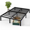 Zinus Elias Single Metal Bed Frame Base Metal Slats