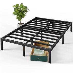 Zinus Elias Single Metal Bed Frame Base Metal Slats