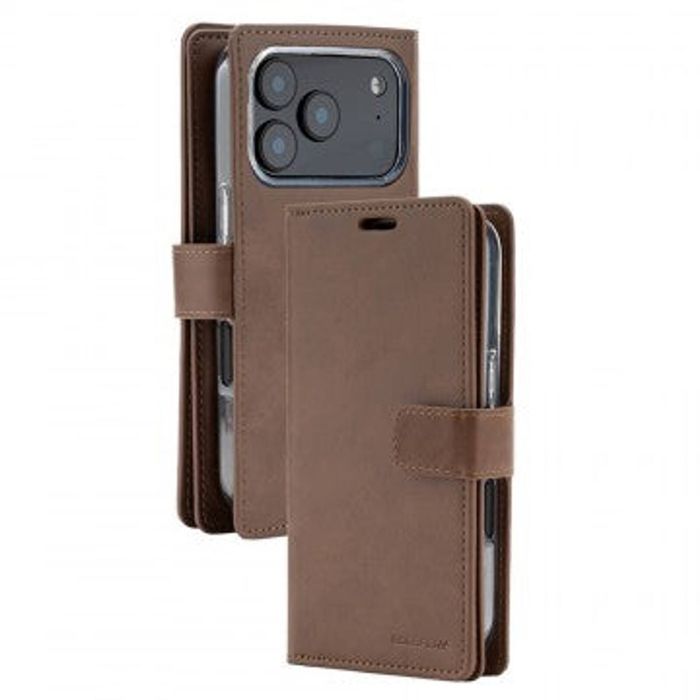 Goospery Mansoor Diary for iPhone 17 Pro - Brown