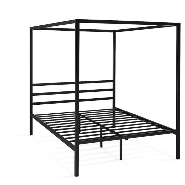 Canopy Bed Frame Black - Queen