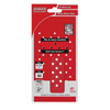 Diablo 93 x 185mm 80 Grit Hook & Loop Multihole Sanding Sheet - 10 Pack