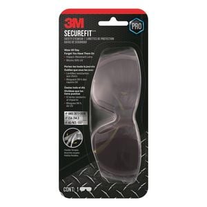 3M Clear SecureFit 400 Anti-Fog Eye Protection