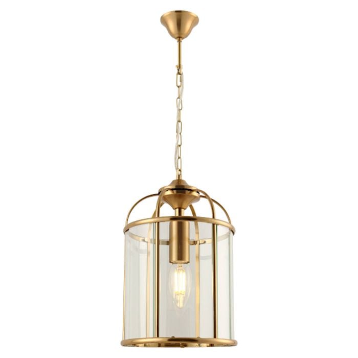 Cougar Lighting Clovelly Pendant Light Gold 1lt