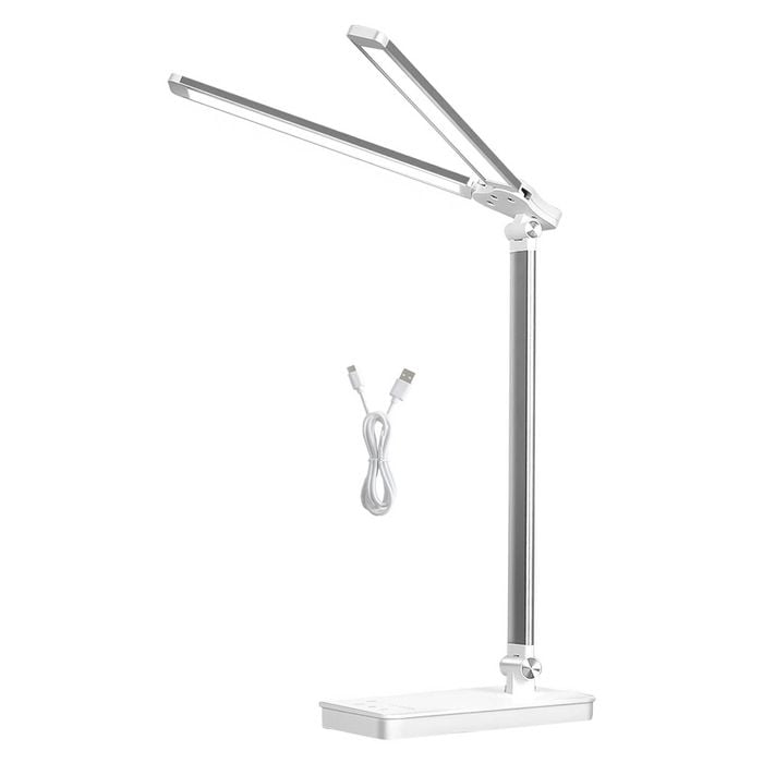 Emitto Dual Head LED Desk Lamp