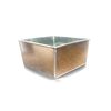 CESCO Square Silver Cake Tin Steel (76mm x 127mm)