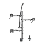 Brateck Single-Monitor All-in-One Studio Setup 17"-32" - Black