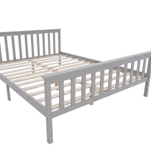 Hampshire Bed Frame Grey - Queen