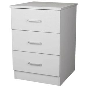 Redfern Bedside Table - White
