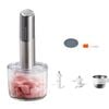 Catzon Glass Food Processor Small Usb Charging Wireless Electric Meat Grinder With 2 Blades 4 Bowls