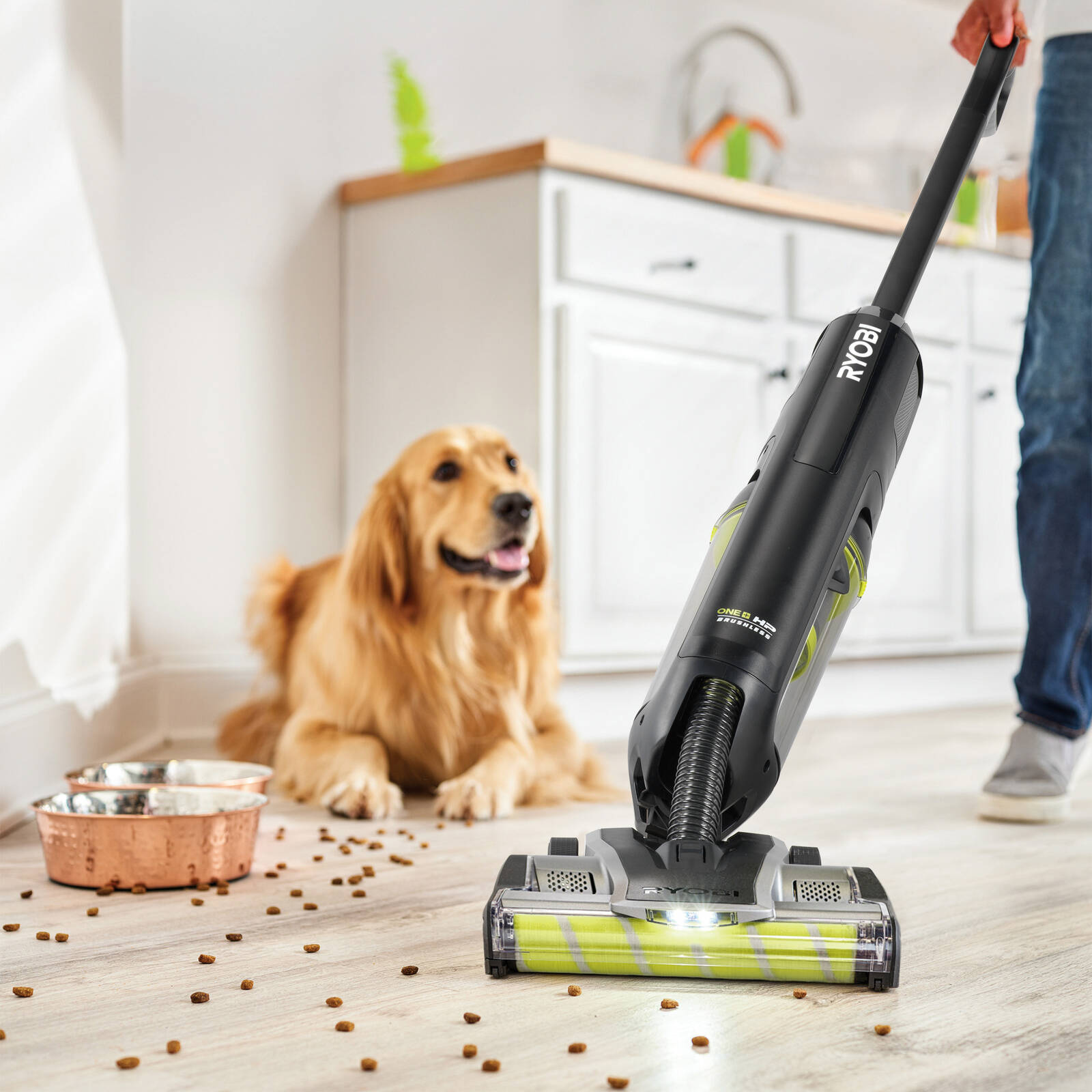 Ryobi 18V ONE+ HP Brushless Upright Vacuum Kit Bunnings Australia