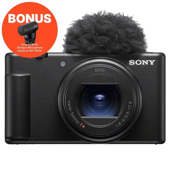 Sony ZV-1 II Vlog Camera - Black