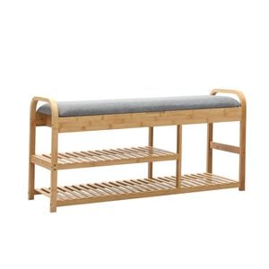 Levede Bamboo Shoe Bench