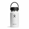 Hydro Flask Hydration Bottle Micro 200ml - White