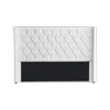 Hotshoppa Milano Royale Leather Headboard Bed Head King