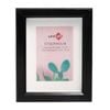 Unigift Stockholm Wooden/Glass Picture Photo Frame 6x8in 15x20cm Black