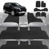 6D Diamond Car Floor Mats for Toyota Fortuner 2015-Current-Ultimate Set-Black-Outback GT