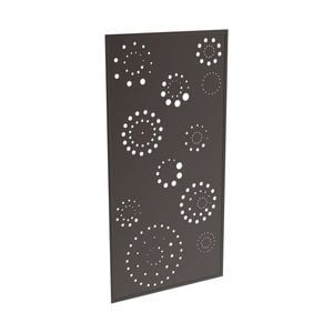 ProtectorAl 300-940 x 941-1840mm Black Fireworks Framed Composite Decorative Panel