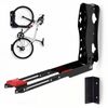 Advwin Bike Wall Mount Rack, 180° Adjustable Foldable Bicycle Parking Rack for 24"-29" Bikes, Max Load 30kg