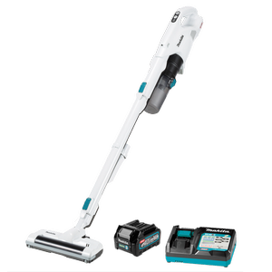 Makita XGT 40V Brushless 400mL Cyclonic Stick Vacuum with Powered Head 2.5Ah Kit
