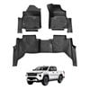 AUSGO 5D Injection Car Floor Mats for Toyota Hilux Auto Trans Dual Cab 2025-Onwards